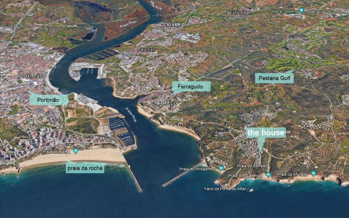 Superb Beach Townhouse At Vila Gaivota Resort Ferragudo Luaran gambar